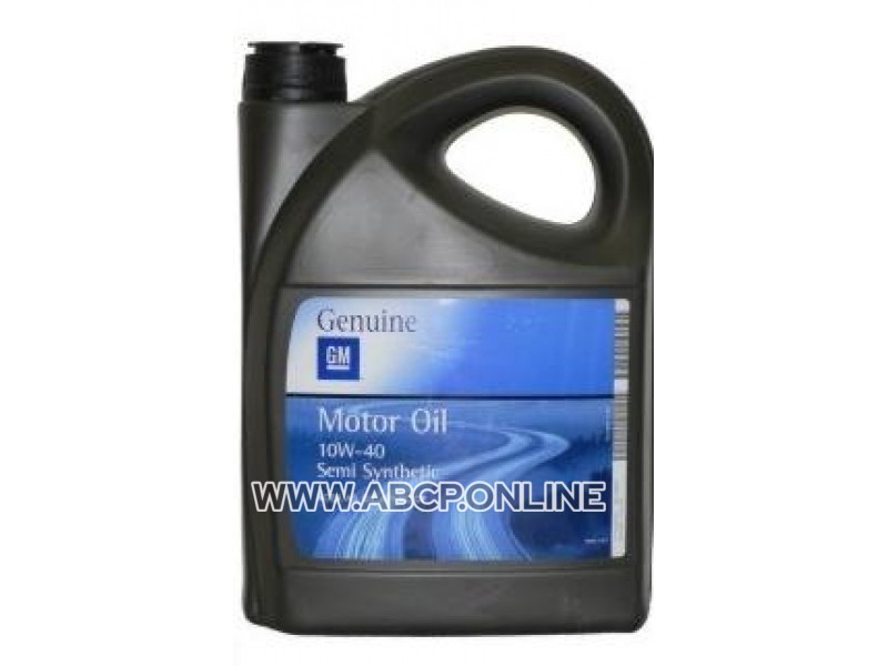 GENERAL MOTORS
93165215
Масло моторное полусинтетика GENERAL MOTORS Semi Synthetic 10W-40 4 л.