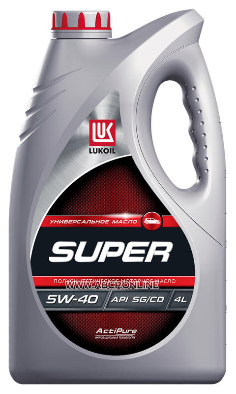 LUKOIL
3471800
Масло моторное полусинтетика LUKOIL SUPERSEMI-SYNTHETIC 5W-40 4 л.