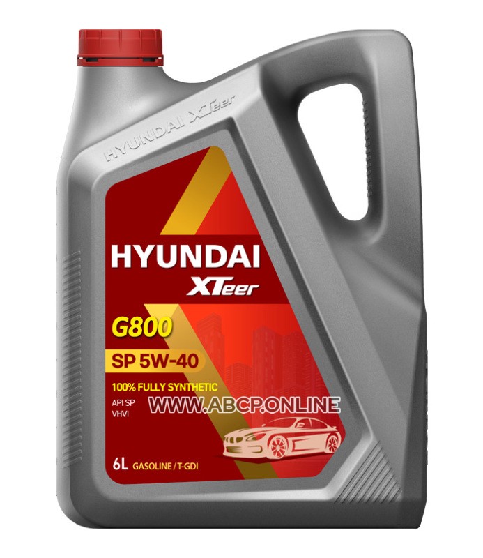 HYUNDAI XTeer
1061126
Масло моторное синтетика HYUNDAI XTeer G800 SP 5W-40 6 л.