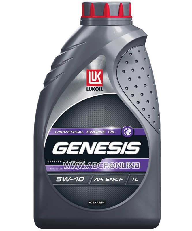 LUKOIL
3148630
Масло моторное полусинтетика LUKOIL GENESIS UNIVERSAL 5W-40 1 л.