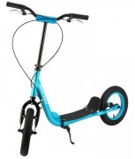 NOVATRACK 12STAMPN2BL7 Самокат 2-х колесный 12"" Внедорожный подростковый Novatrack 12STAMP №2 стальной не складной 100 кг синий 12STAMPN2.BL7