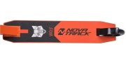 NOVATRACK 110PWOLFBOR9 Самокат 2-х колесный 110 мм Трюковый детский Wolf алюминиевый не складной 100 кг оранжевый