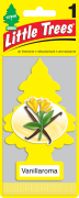 Little Trees U1P10105RUSS Ароматизатор Елочка Аромат ванили пропитанный пластинка аромат ванили
