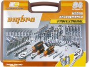 OMBRA OMT94S Набор инструмента универсальный 1/4"", 1/2""DR, 94 предмета