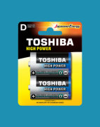 TOSHIBA LR20GCPBP2 Батарейка (2шт) D LR20