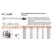 АвтоDело 30511 ключ рожково-торцевой 11*11