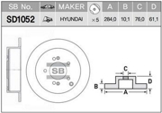 Sangsin brake SD1052