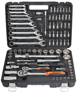 Набор инструмента 88пр. 1/2"DR 1/4"DR, АвтоDело 39883