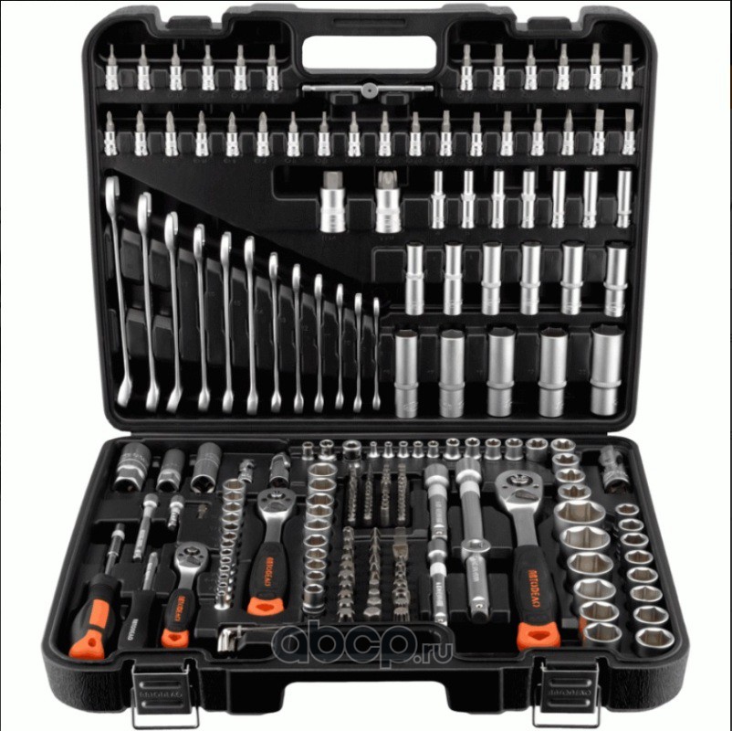 Набор инструмента 216пр. 1/2"DR 3/8"DR 1/4"DR, АвтоDело 39926