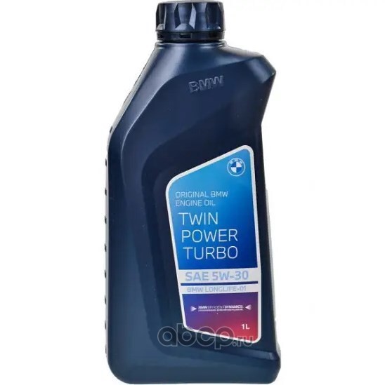 TwinPower Turbo Longlife-01 SAE 5W-30 синтетика 5W-30 1 л., BMW 83212465843 2465843