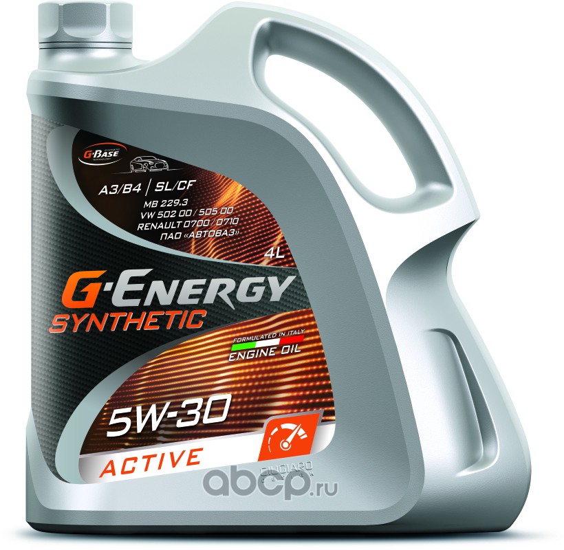 Synthetic Active 5W-30 синтетика 5W-30 4 л., G-Energy 253142405