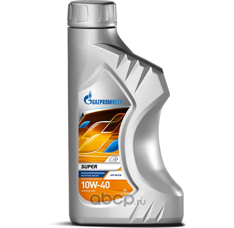 Super 10W-40 полусинтетика 10W-40 1 л., Gazpromneft 2389901317