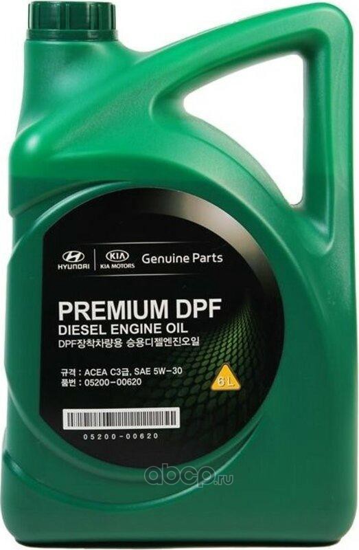 Premium DPF Diesel 5W-30 синтетика 5W-30 6 л., Hyundai-KIA 0520000620