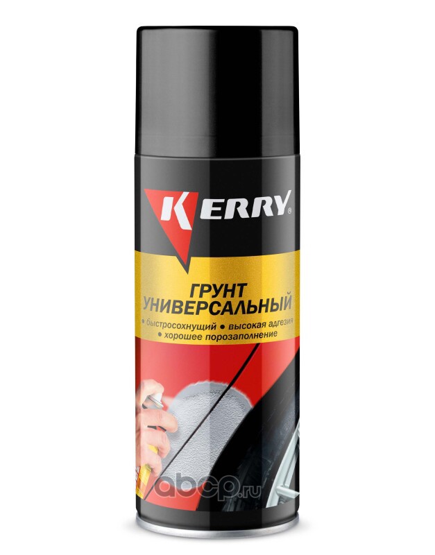 Грунт универсальный чёрный 520 мл, Kerry KR9253