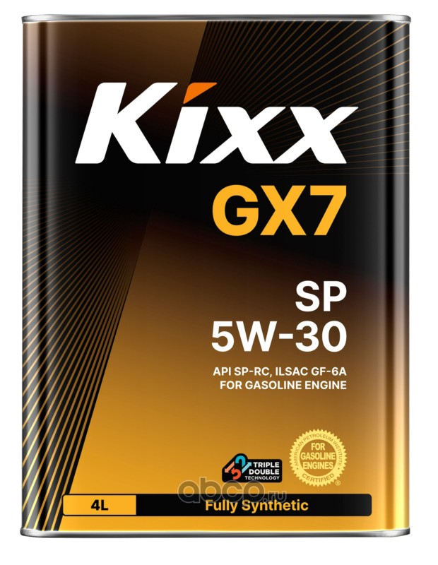 GX7 SP 5W-30 синтетика 5W-30 4 л., Kixx L215344TR1