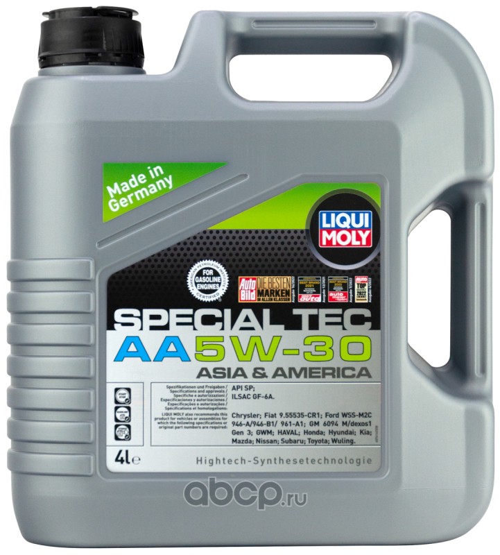 Special Tec AA 5W-30 синтетика 5W-30 4 л., LIQUI MOLY 7616