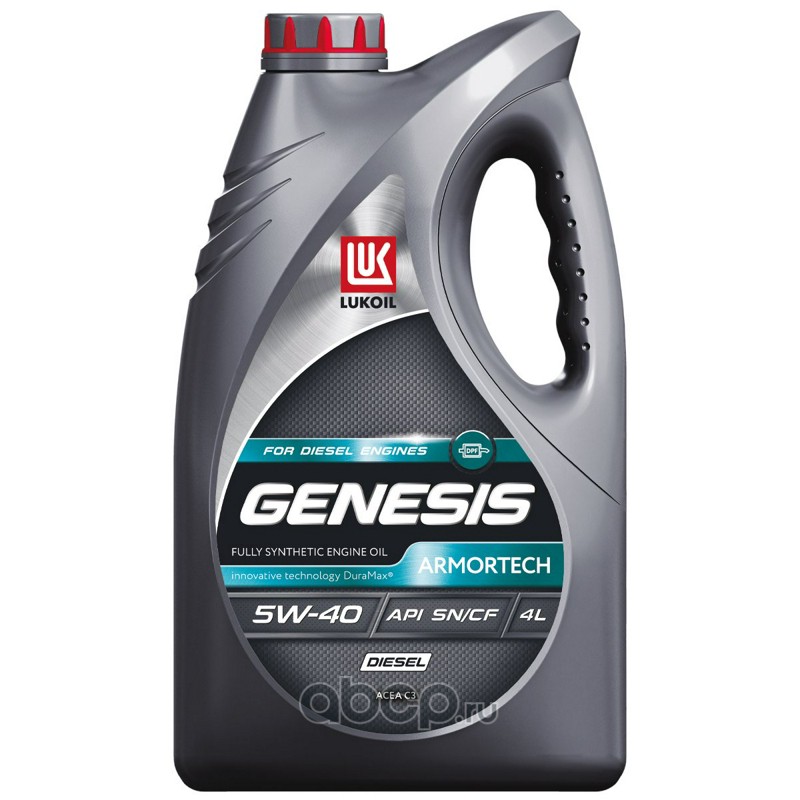 GENESIS ARMORTECH DIESEL 5W-40 синтетика 5W-40 4 л., LUKOIL 2202054