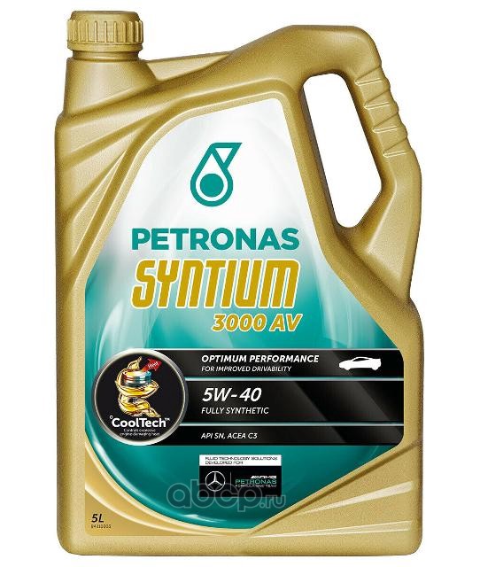Syntium 3000 AV 5W-40 синтетика 5W-40 5 л., PETRONAS 70179M12EU
