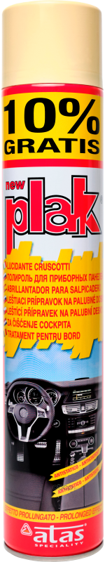 Полироль салона PLAK 750 мл (аэр.), Ваниль, PLAK 5164