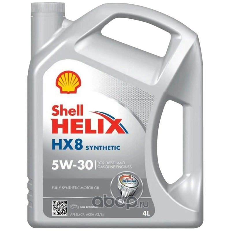 Helix HX8 5W-30 синтетика 5W-30 4 л., Shell 550052835