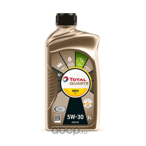 QUARTZ INEO ECS 5W-30 синтетика 5W-30 1 л., TotalEnergies 213768