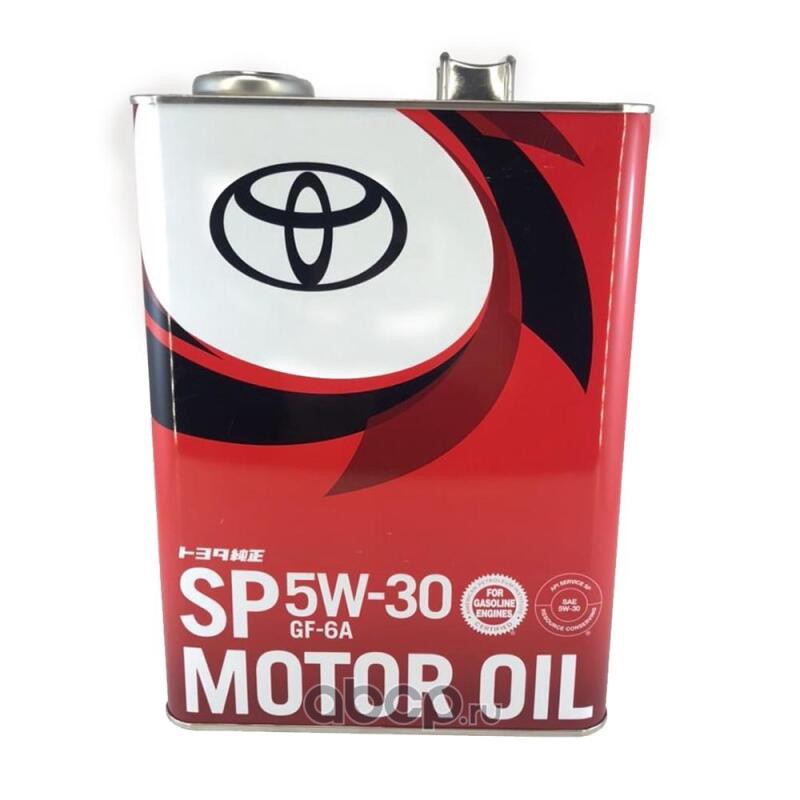 SP GF-6A 5W-30 синтетика 5W-30 4 л., TOYOTA 0888013705