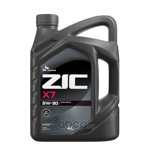 X7 5W-30 синтетика 5W-30 4 л., ZIC 162675
